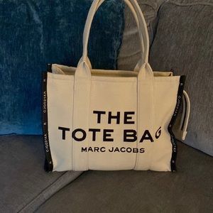 Marc Jacobs “The Tote Bag” Large in Warm Sand. Perfect for travel.